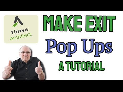 How To Make An Exit Pop Up Using a Thrive Lightbox 2022☀☀Collect Emails☀☀Thrive Tutorial