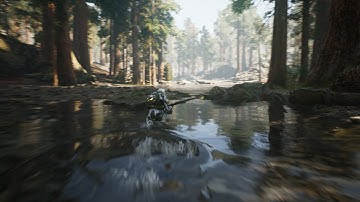 UIWS Interactive River Splines - Setup timeplapse