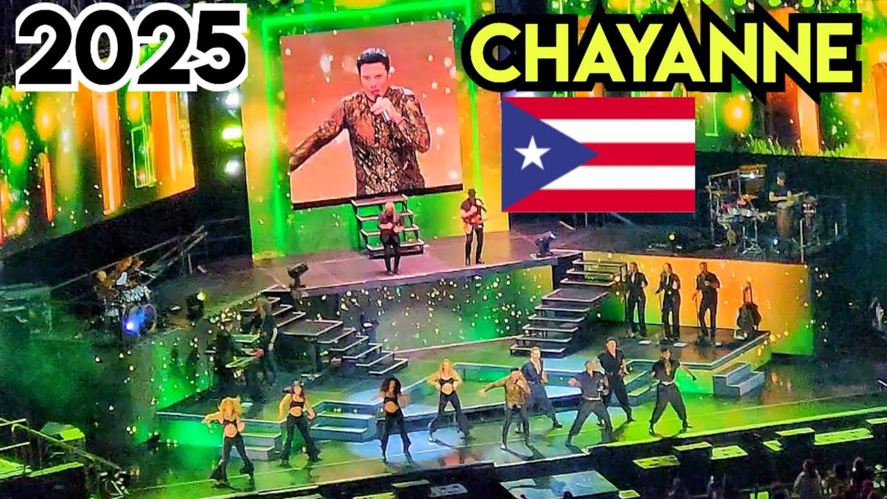 CHAYANNE en PUERTO RICO - Concierto Bailemos Otra Vez - 9/Nov/ 2025 - Choliseo