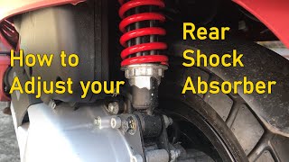 How to Adjust your Rear Shock Absorber screenshot 3