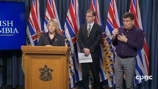 B.C. declares public health emergency due to COVID-19 – March 17, 2020