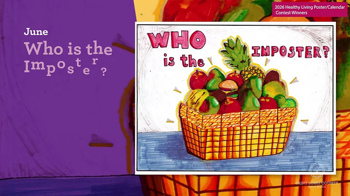 Healthy Living Poster/Calendar Contest Winners 2026