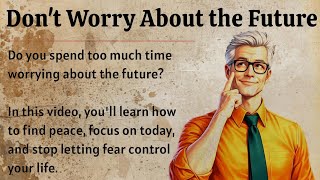 The Future Starts Today 💯 | Stop Overthinking & Take Action 🚀 | Improve English ✅️