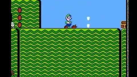 Super Mario Bros. 2 - Game Genie Codes: ZYZAEX