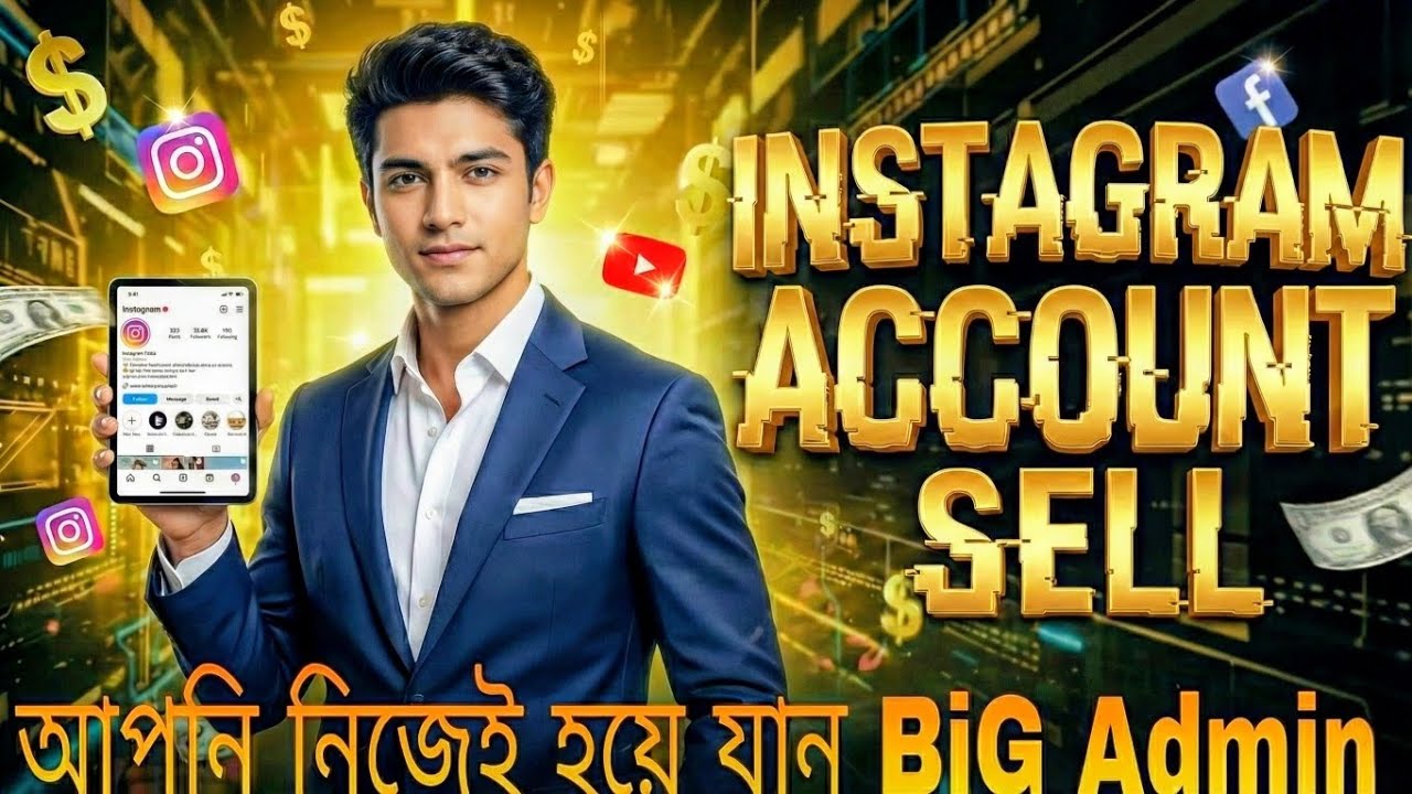 Instagram Account Sell | Big Admin | Social Media Business Tips 2026
