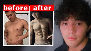 How long it takes to lose visceral belly fat and develop washboard abs for the first time