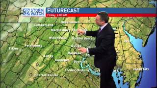 Wednesday 5 p.m. forecast - March 5, 2015