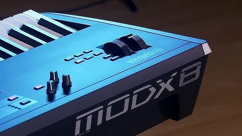 Yamaha MODX - Tutorial with Blake Angelos