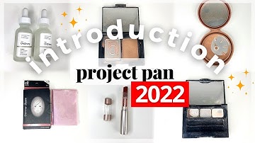PROJECT PAN 2022 INTRODUCTION AND 2021 FINALE: Makeup I Finished in 2021 and Goals This Year