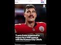 Kelce back at it with the Chiefs after signing a 1 year deal!