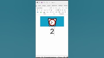 MS Word Alarm Clock ⏰ Symbol Shortcut Key | Microsoft Word Tips & Tricks #shorts #YouTubeShorts