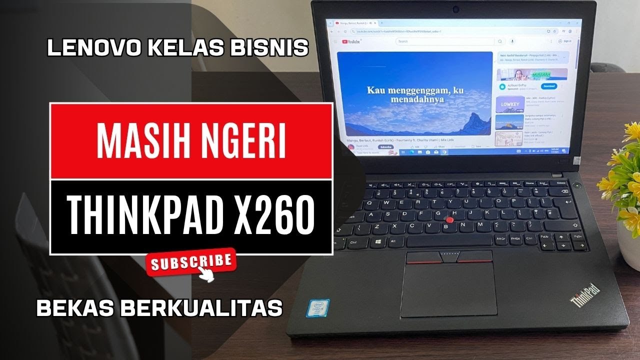 "Lenovo ThinkPad X260 2025! Laptop Bekas yang Masih Worth It Banget?!"