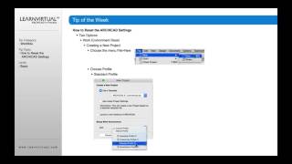How to Reset the ARCHICAD Settings