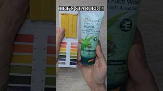 Himalaya Hydrating Aloe Vera Face Wash Ph Test