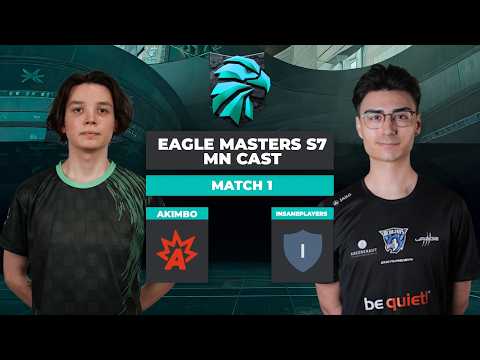 Akimbo vs Insane players | Dust2.us Eagle Masters Series 7 | GRAND FINAL | 🇲🇳 CAST