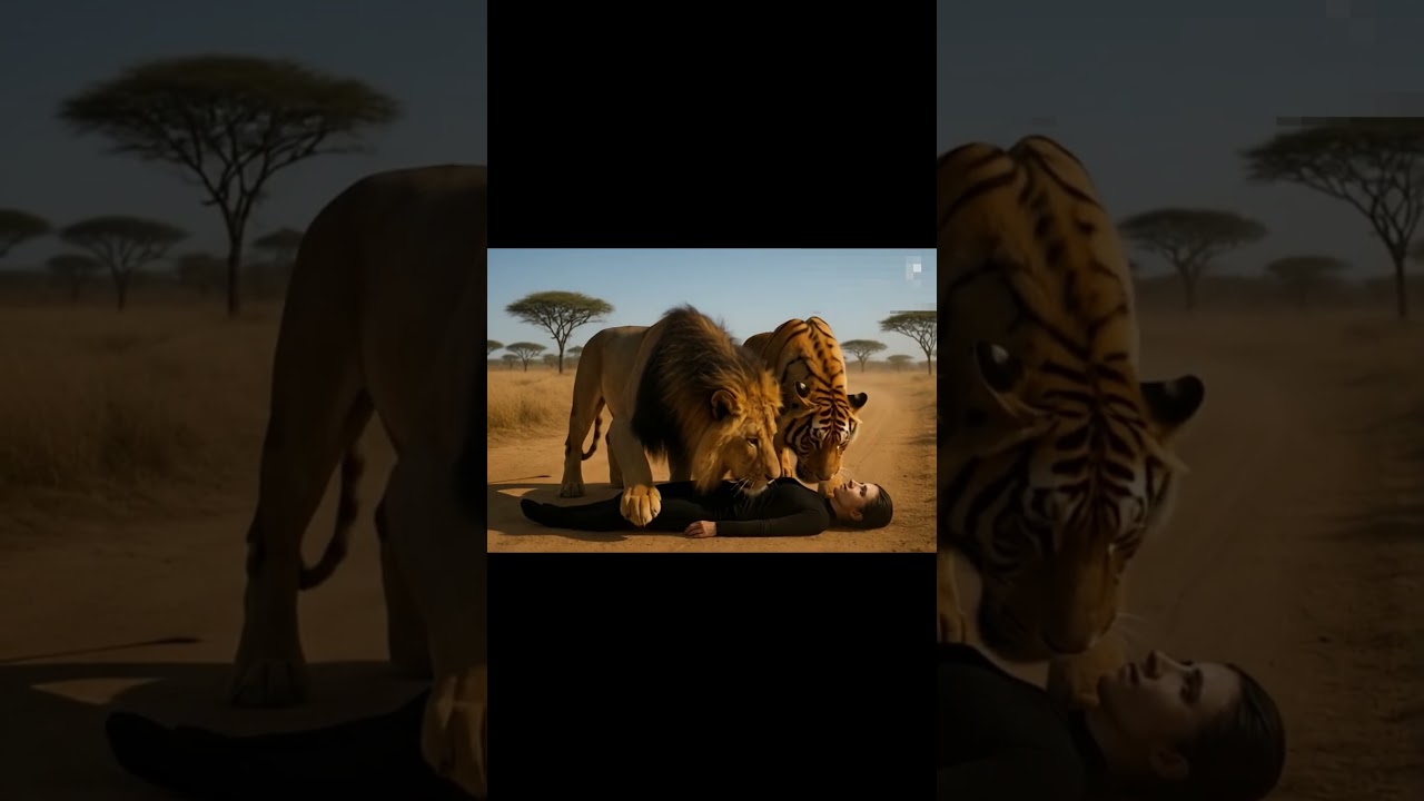 This Tiger Just Saved a Woman From Lions During Safari… Unbelievable!”