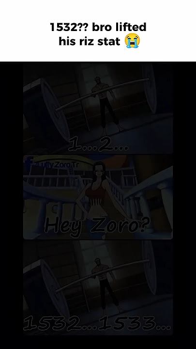 Crush Walks In Mid-Workout (Zoro Be Wildin'..💀)