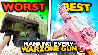 *NEW* Ranking EVERY Warzone Season 5 Weapon from WORST to BEST! (Call of Duty tier list)