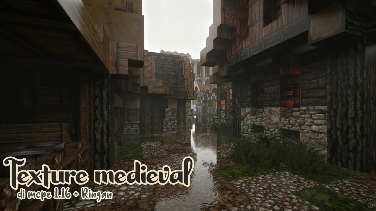TOP 3 Texture Medieval TERBARU! MCPE 1.16 + Realistic Ringan no lag di ...