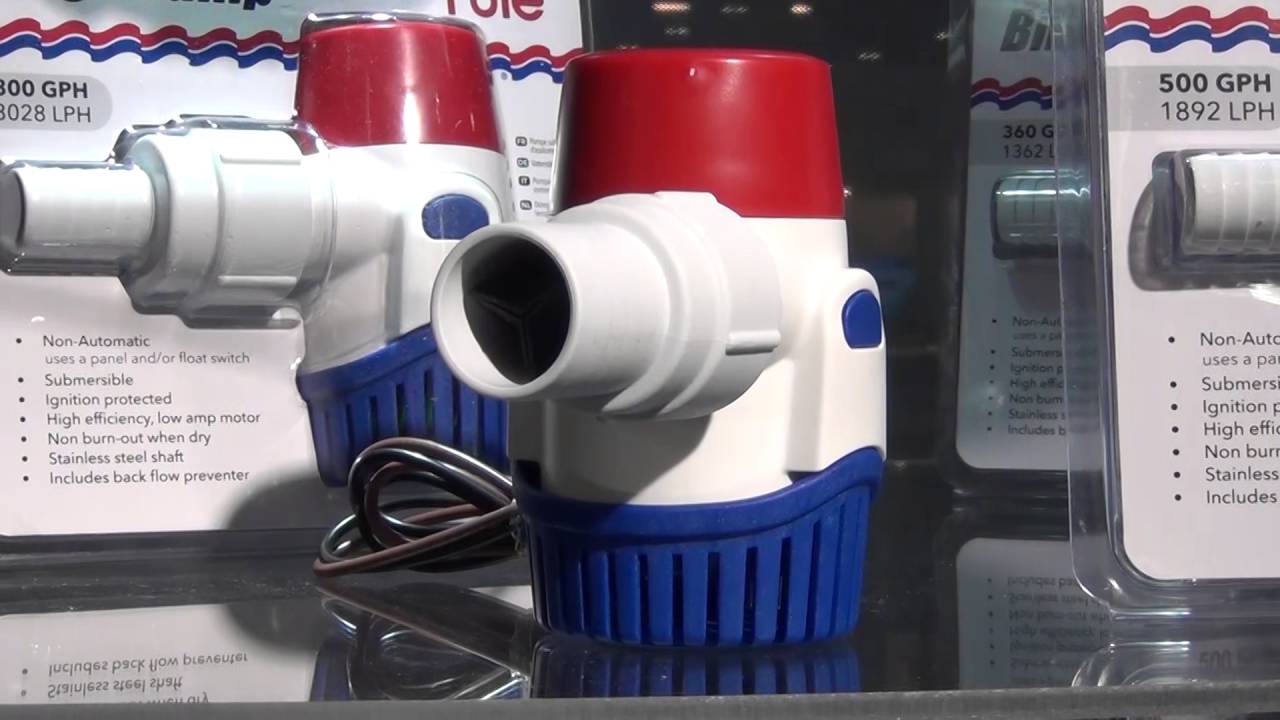 Xylem Rule Bilge Pump IBEX 2016 YouTube