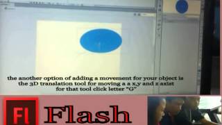 Motion tween tutorials-Flash cs6