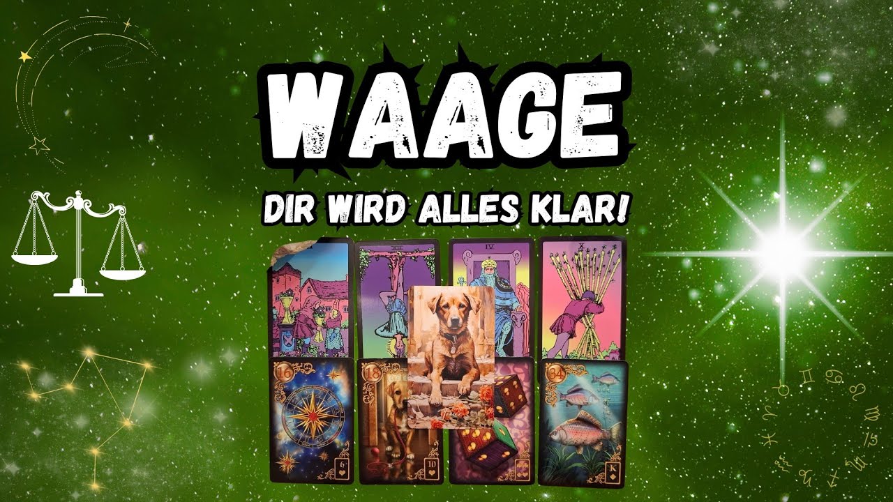 WAAGE, SCHAU JETZT IN DEINE WOCHE REIN! ♎️🔮