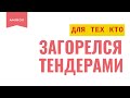 Я загорелся ТЕНДЕРАМИ // Простое планирование // Кому нужно идти в ТЕНДЕРЫ?