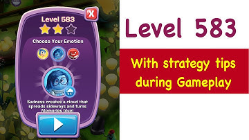 Inside Out Thought Bubbles Level 583 Tips and Strategy Gameplay Walkthrough No Boosters