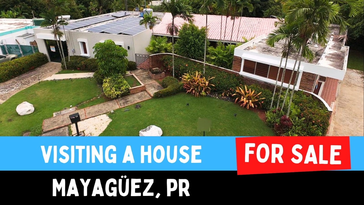 Visité casa a la venta en Mayaguez PR cerca del pueblo