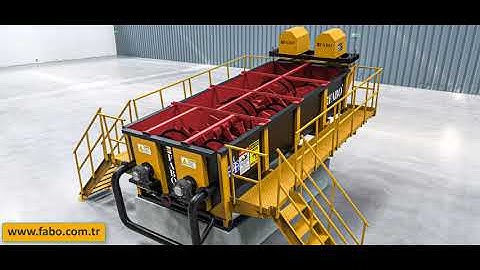 FABO | LOG WASHER - WASHING SYSTEM FOR GRAVEL, STONE & SAND | www.fabo.com.tr