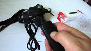 Unboxing $5.99 Mudder Cable Shutter Release Remote Control Switch Cord RS-60E3/CS-205 for CANON