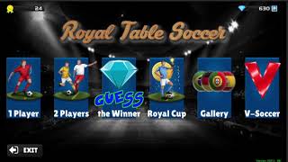 Royal Table Soccer - O Melhor Futebol de Botão. screenshot 3