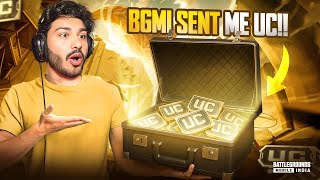 Bgmi Sent Me Unlimited Uc Gift !!!