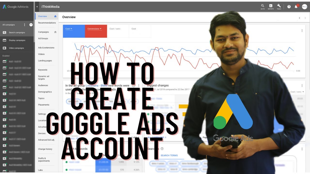 How To Create New Google Ads Account | Bangla Tutorial | AdSense ...