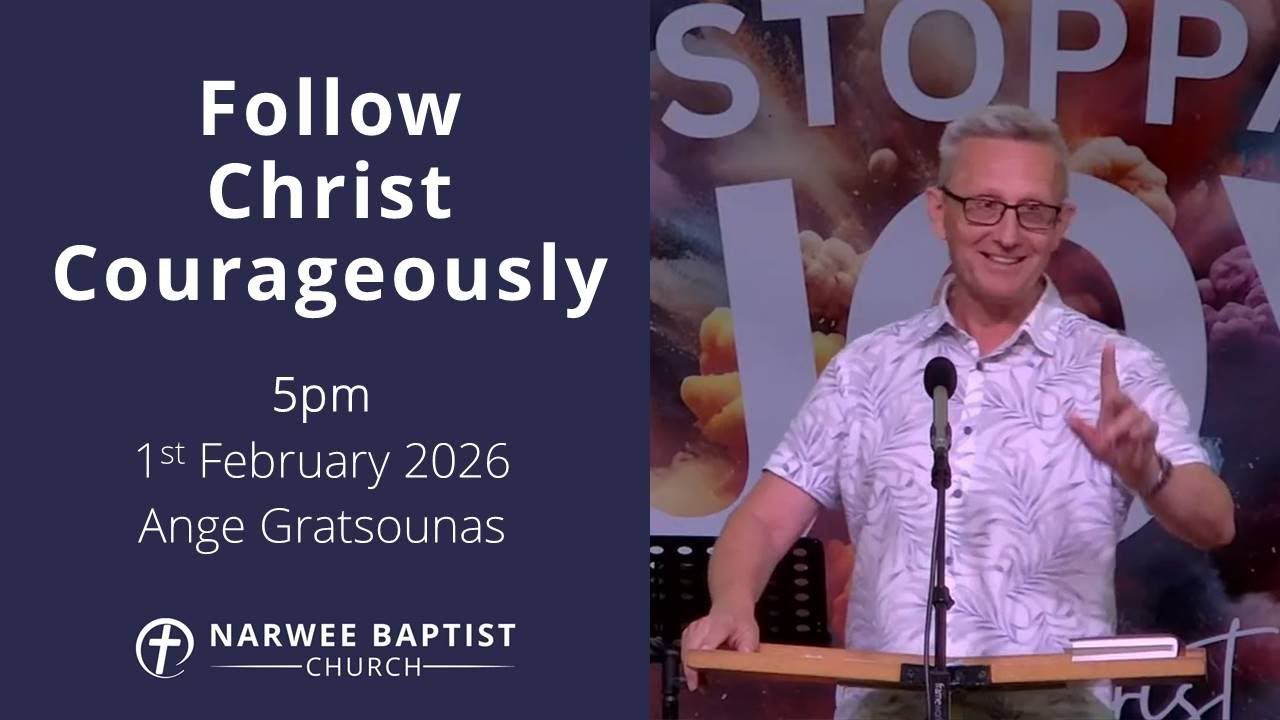 Vision Launch - Follow Christ Courageously - 5:00 pm