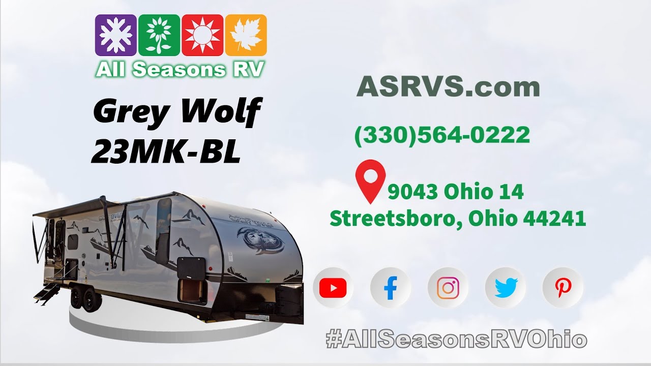 Grey Wolf 23MK with Black Label Package RV camper for sale at All