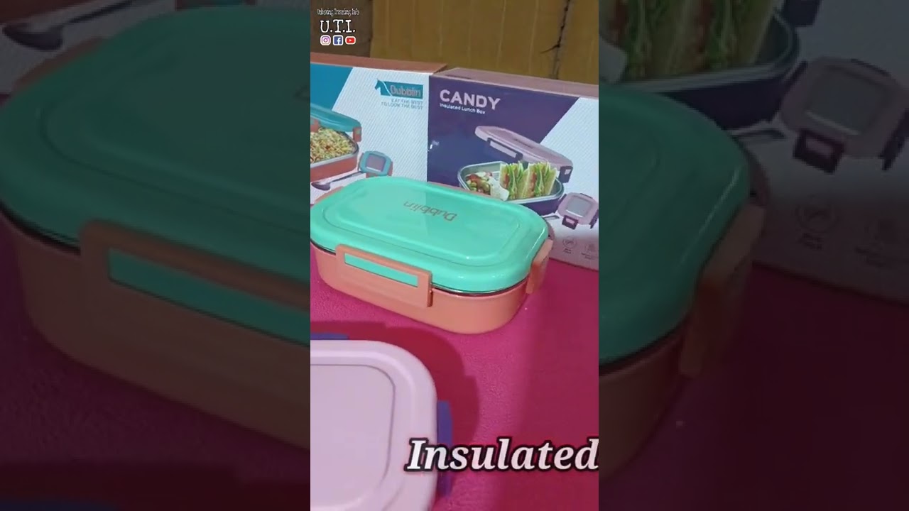 Dubblin Candy Insulated Lunch Box | Best Lunch Box in 