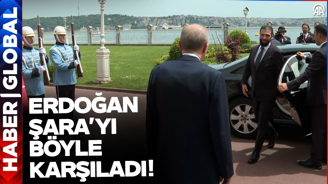 Cumhurbaşkanı Erdoğan İstanbul'a Gelen Şara'yı Böyle Karşıladı!