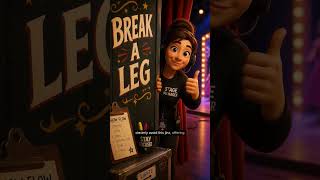 Break a Leg Origins