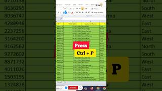 ✅️Print Page Setup in Excel #excel #trending #exceltips #exceltricks #excelshortcuts #exceltutorial