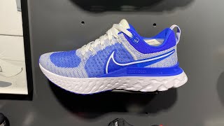 Nike React Infinity Run Flyknit 2  (White/Hyper Royal/Racer Blue/White) - SKU: CT2357-104
