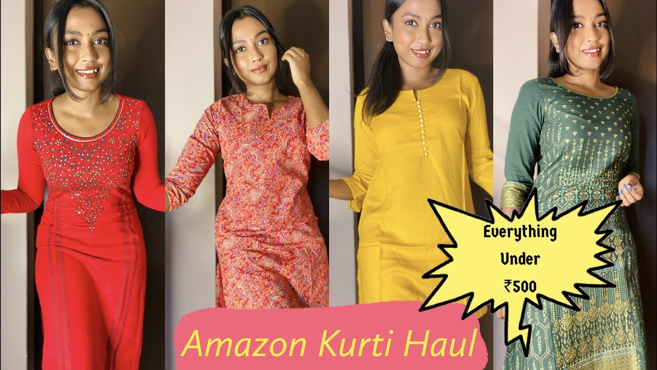 Amazon Great Indian Sale Haul Affordable Kurtis Under Rs 500 Kurtis amazon-great-indian-sale-haul-affordable-kurtis-under-rs-500-kurtis