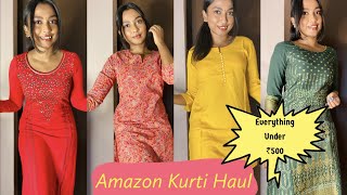 Amazon Great Indian Sale Haul | Affordable Kurtis Under Rs.500 | Kurtis for college/Office