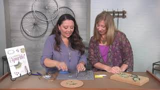 Combine leather & seed beads in designs on Beads, Baubles and Jewels with Lindsey Burke (2809-2)