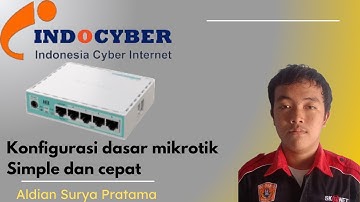 Cara Konfigurasi Dasar Mikrotik untuk Pemula | Setting Internet & LAN via Winbox