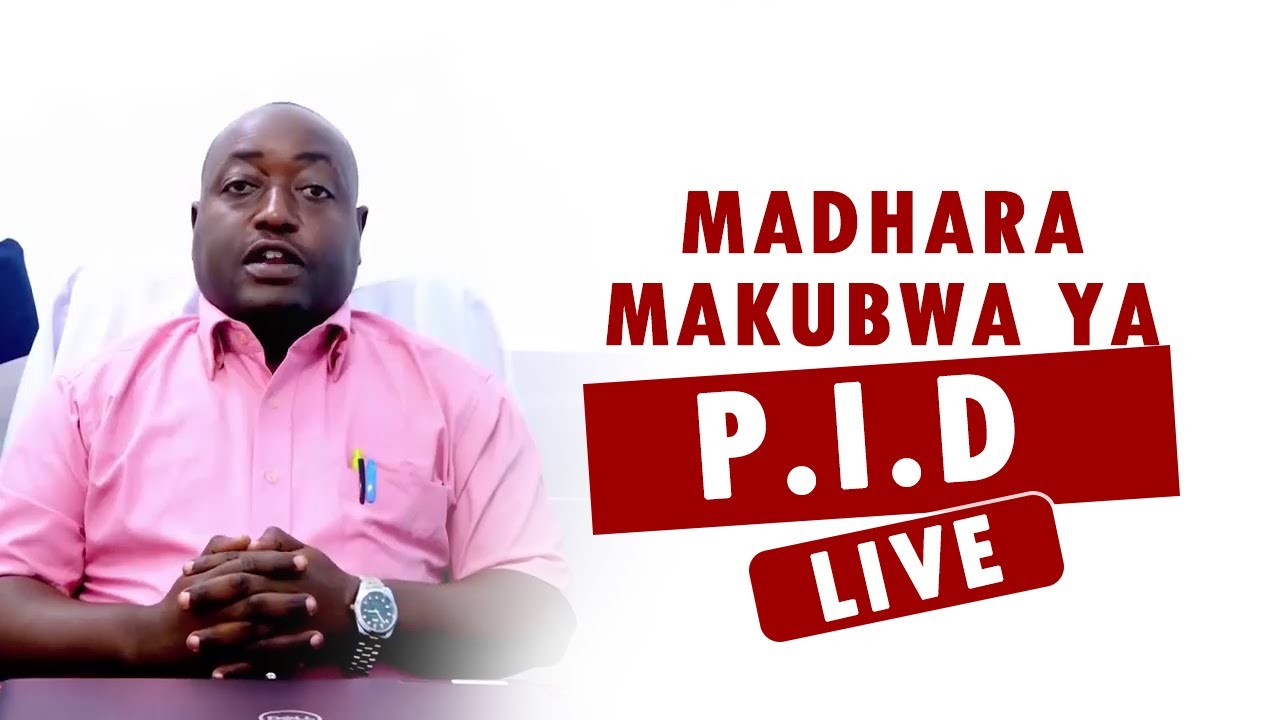 MADHARA NA MATIBABU  YA P.I.D