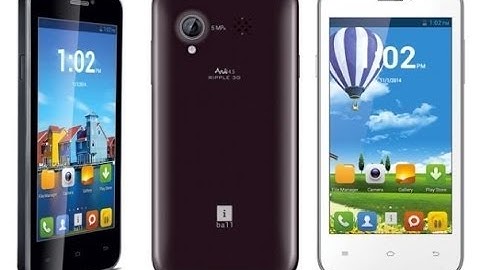 iBall Andi 4 5 Ripple 3G Features In Hindi