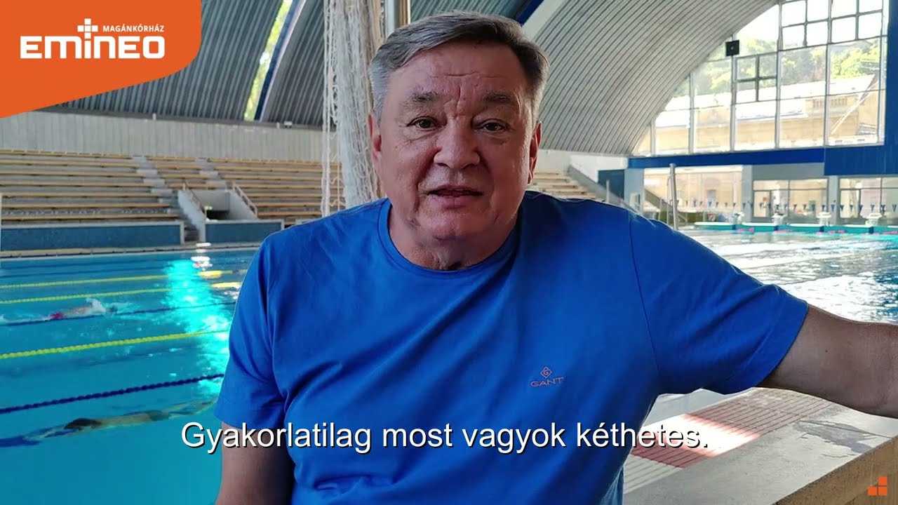 Dr. Verrasztó Zoltán térdprotézisműtéte az Emineo Magánkórházban