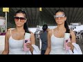 Kajol Sister Tanisha Mukherjee Throwing Attitude At Mumbai Airport