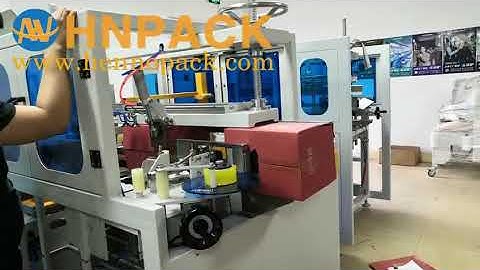 Hennopack horizontal type case packer